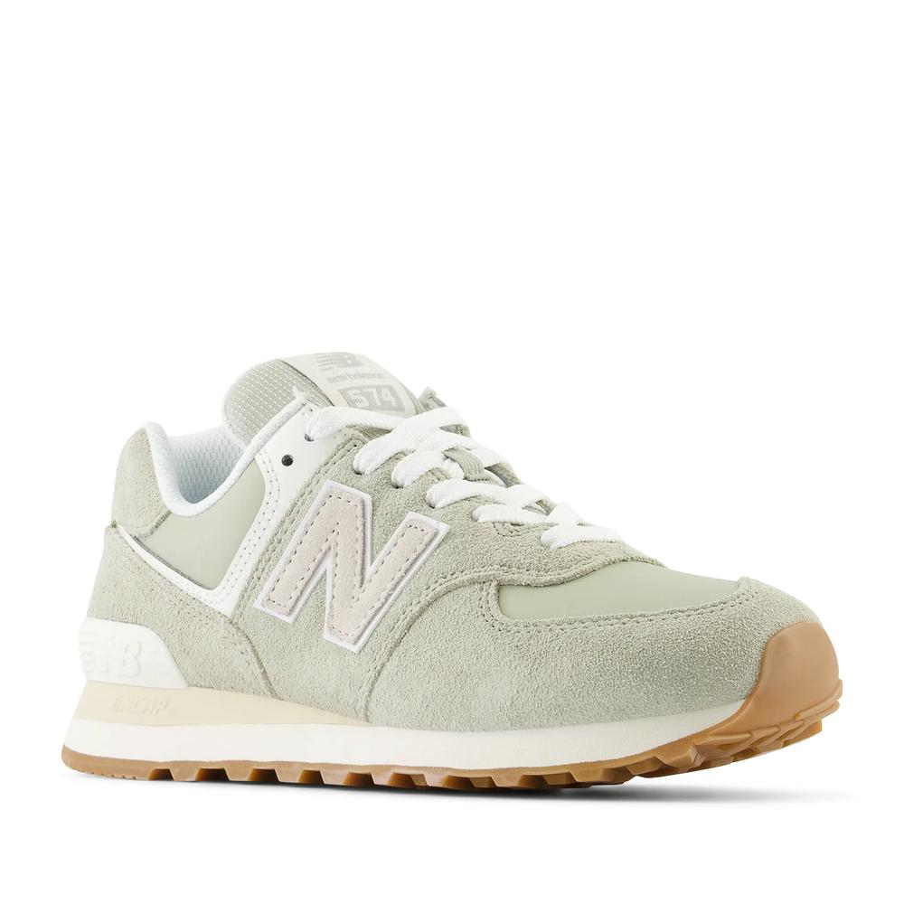 Boty New Balance WL574QD2 - zelené