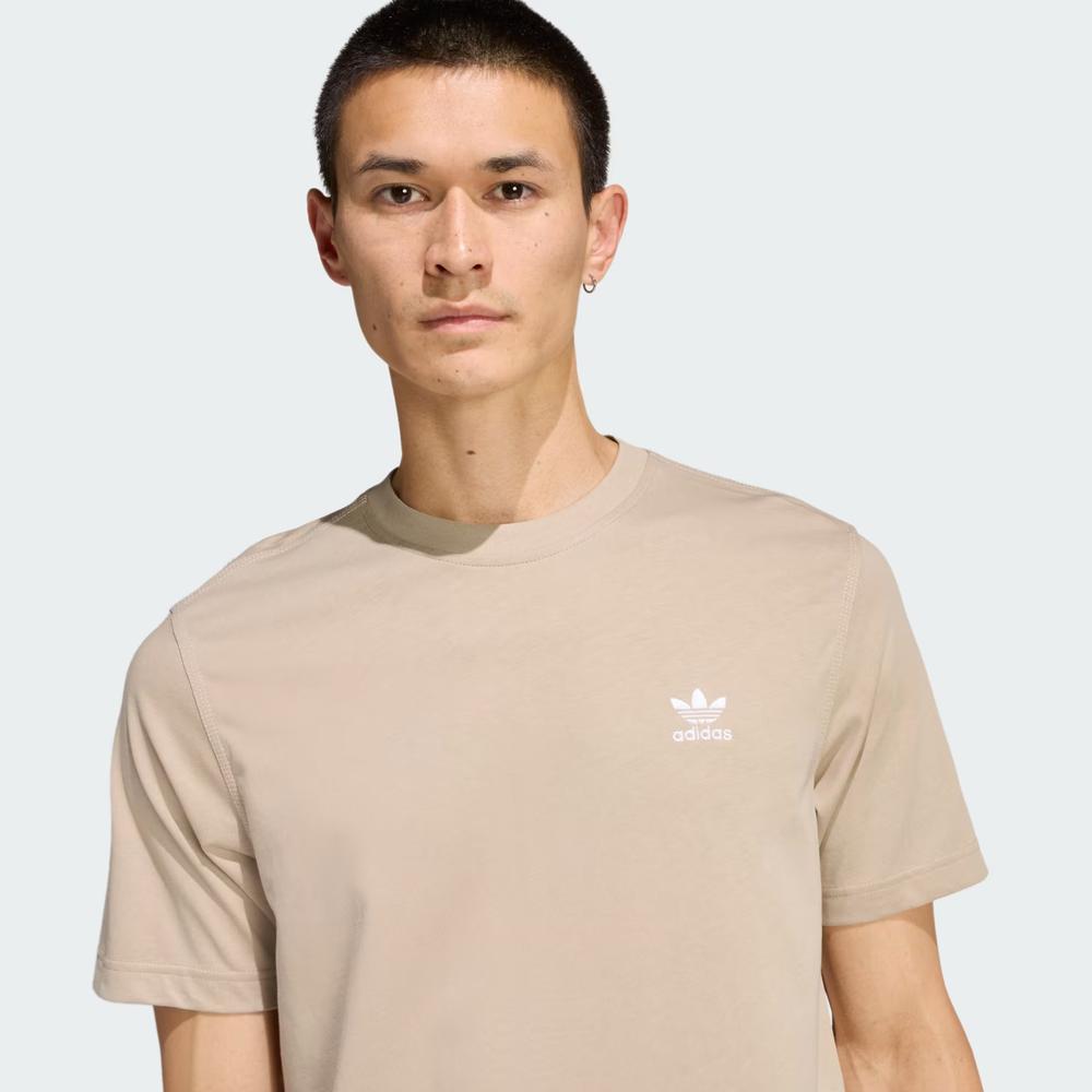 Tričko pánské adidas Originals Trefoil Essentials KE1189 - béžové