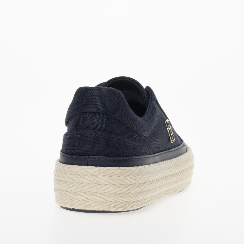 Boty Tommy Hilfiger Vulc Sneaker Linnen FW0FW07673-DW6 - tmavě modrě