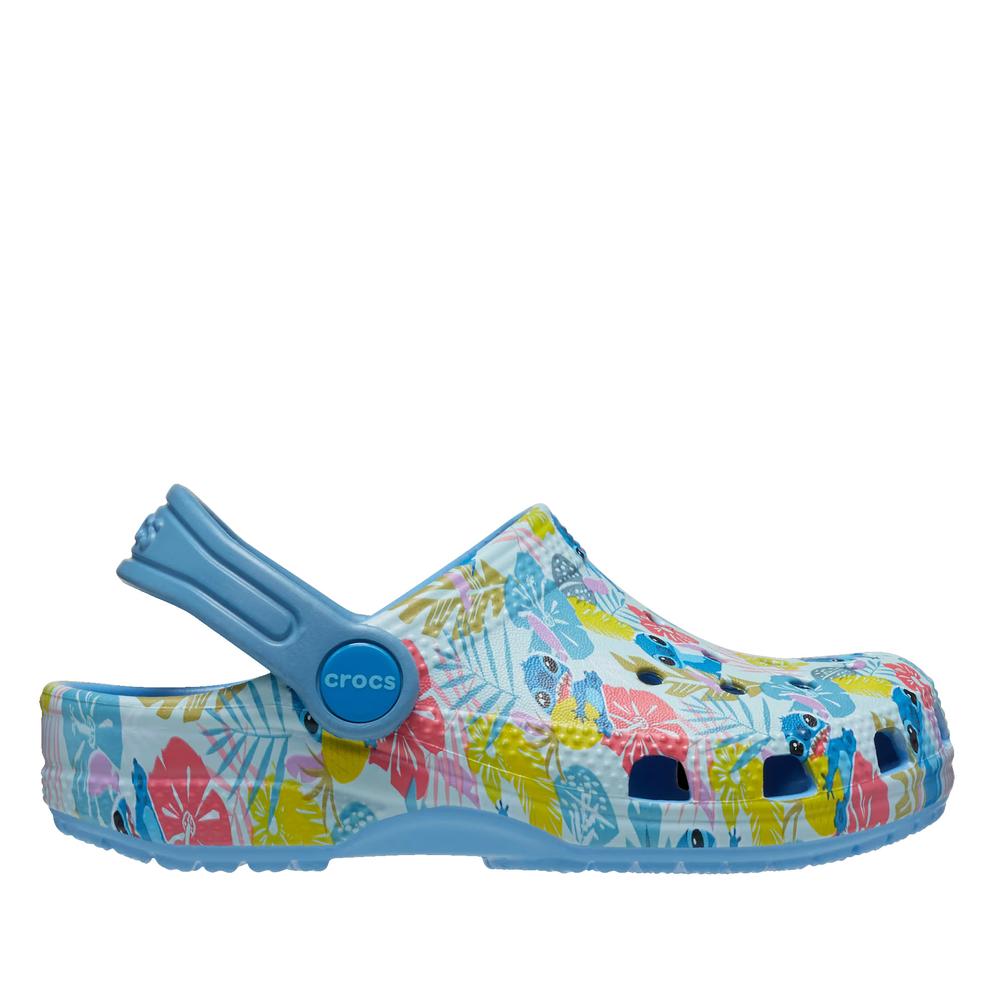 Žabky Crocs Toddler's Disney Stitch Classic Clog 209471-4TB - modré