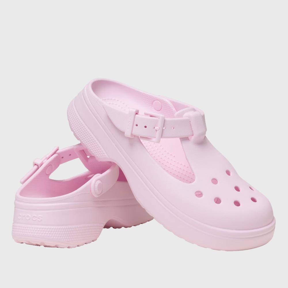Žabky Crocs Classic Mary Jane 210581-6ZW - růžové