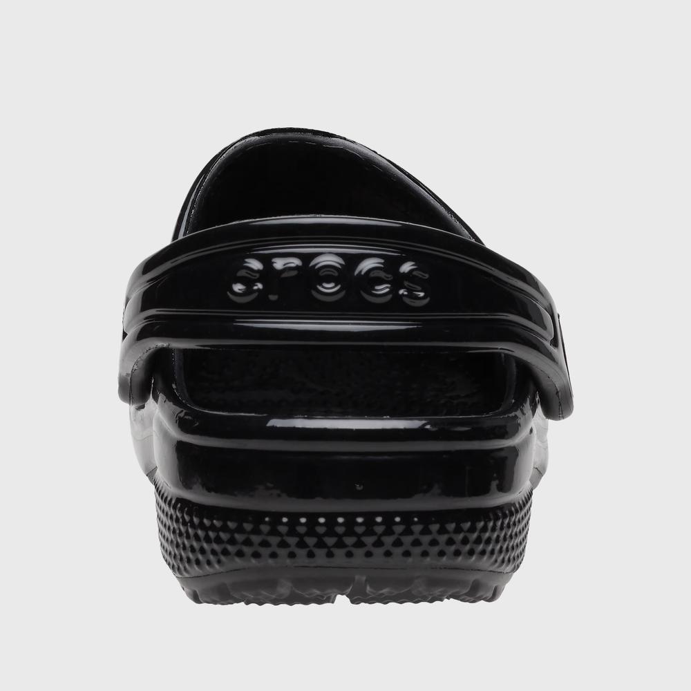 Žabky Crocs Classic High Shine Clog 209834-001 - černé