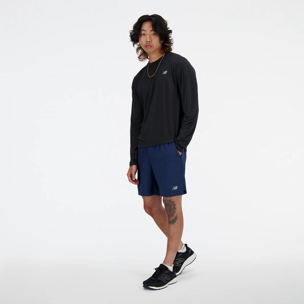 Pánské tričko New Balance MT41256BK - černé