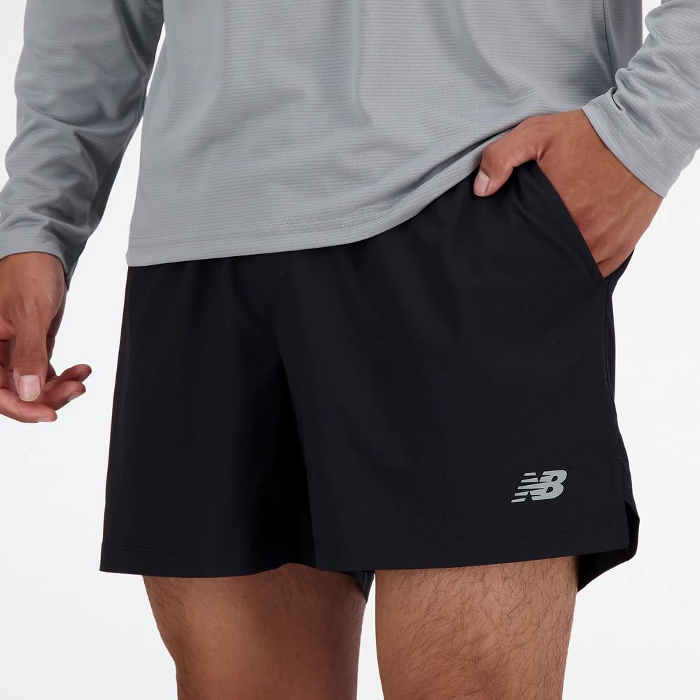Pánské šortky New Balance MS41290BK - černé