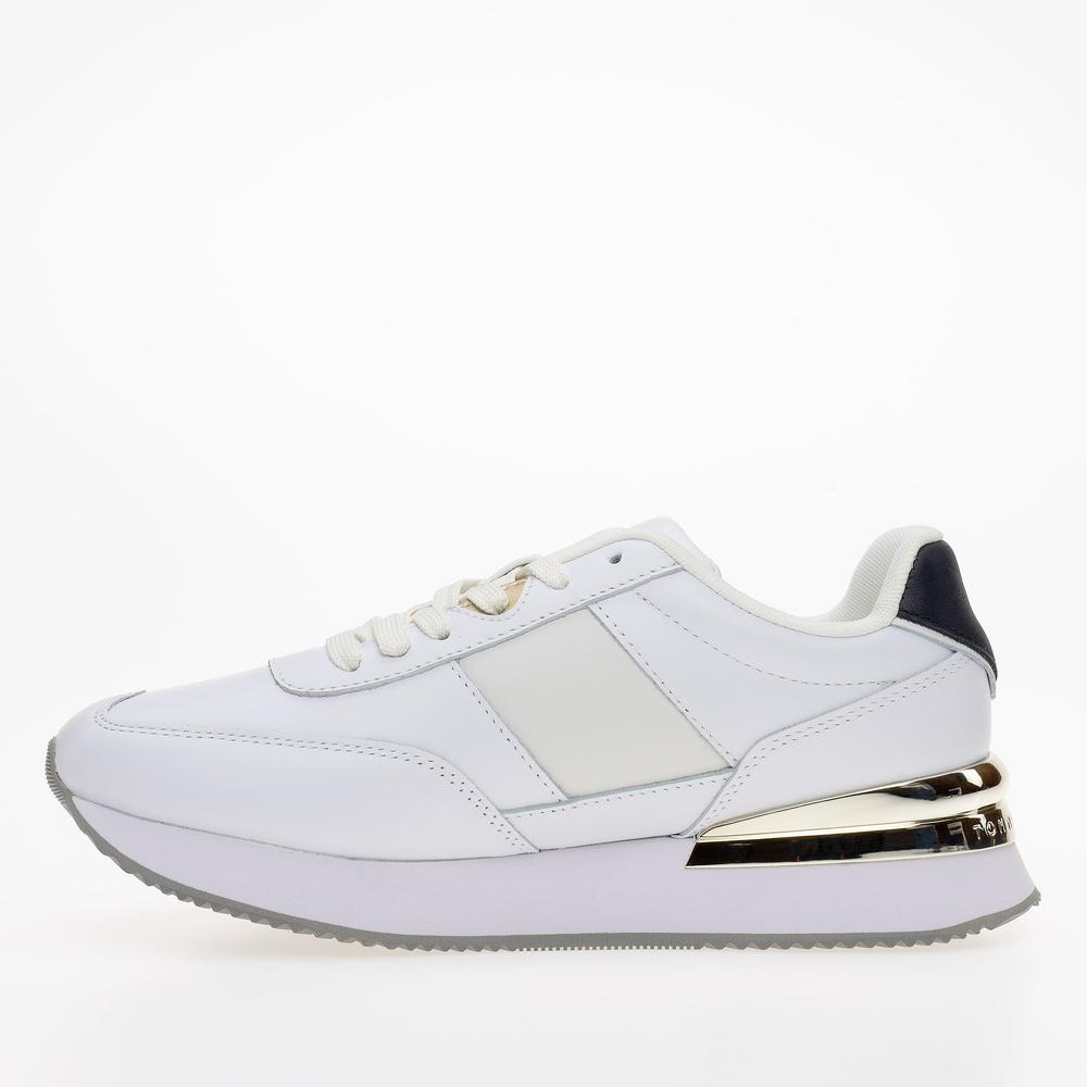 Boty Tommy Hilfiger Elevated Feminine Runner FW0FW07306-YBS - bílé
