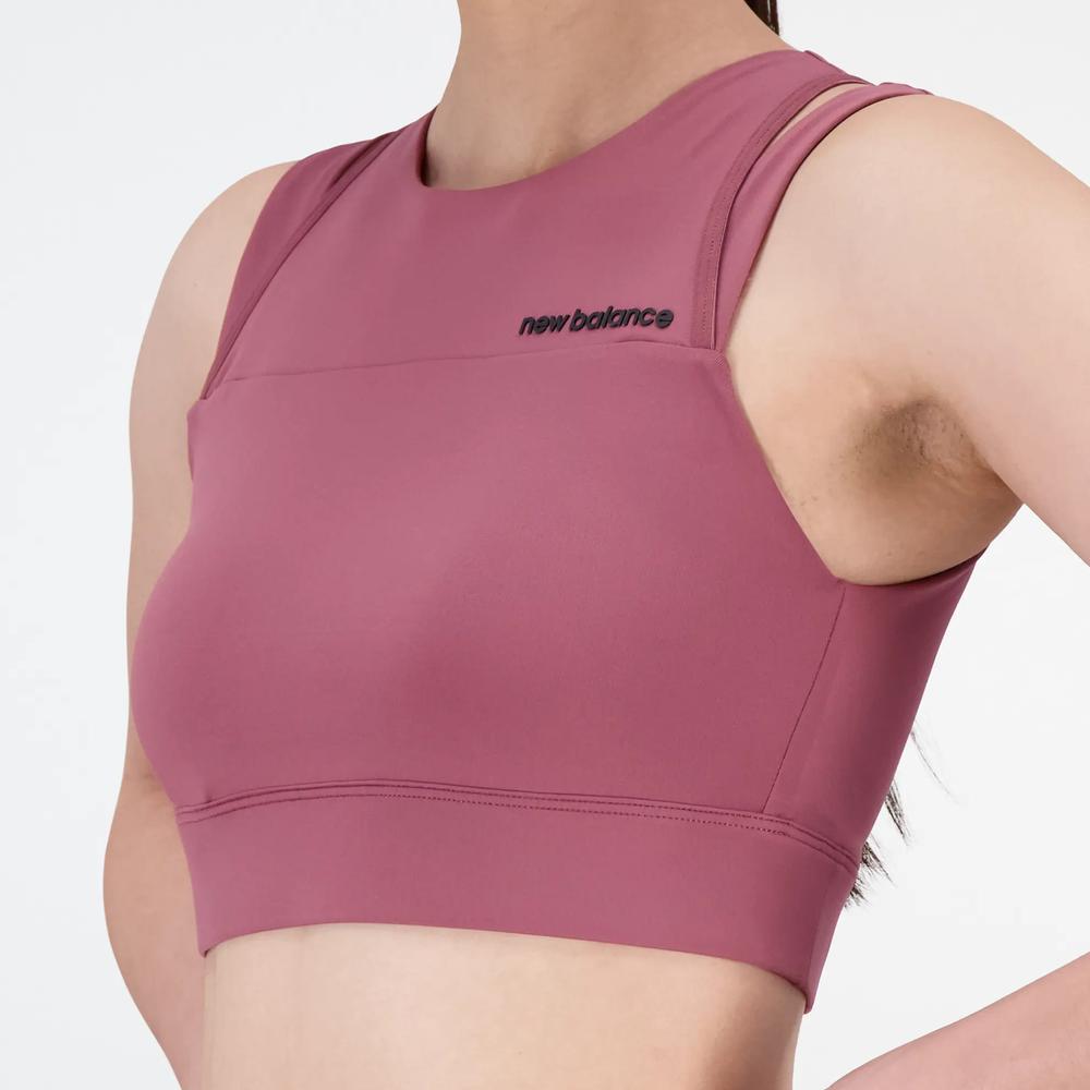 Dámský top New Balance WB21110WAD - růžové
