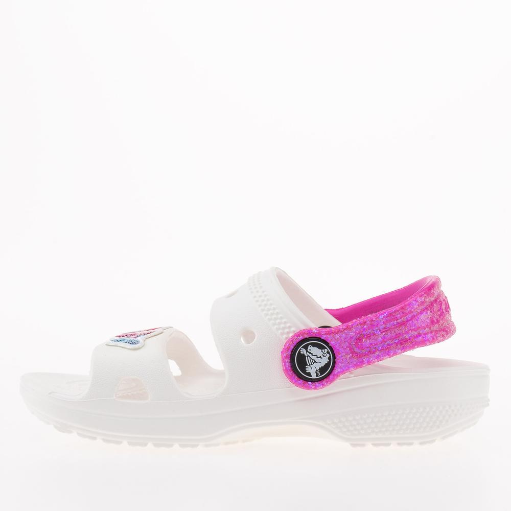 Sandále Crocs Classic Embellished 207803-100 - bílé