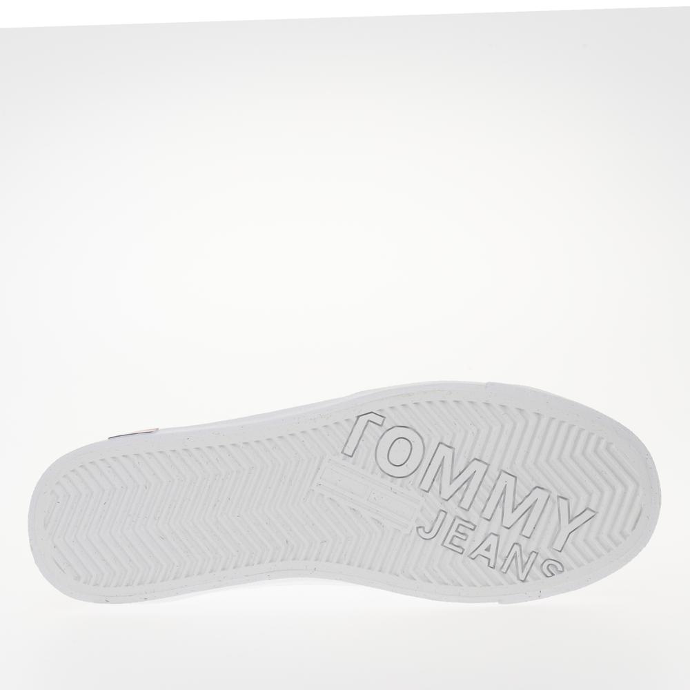 Boty Tommy Jeans Vulcanized Essential EM0EM01398-YBS - bílé