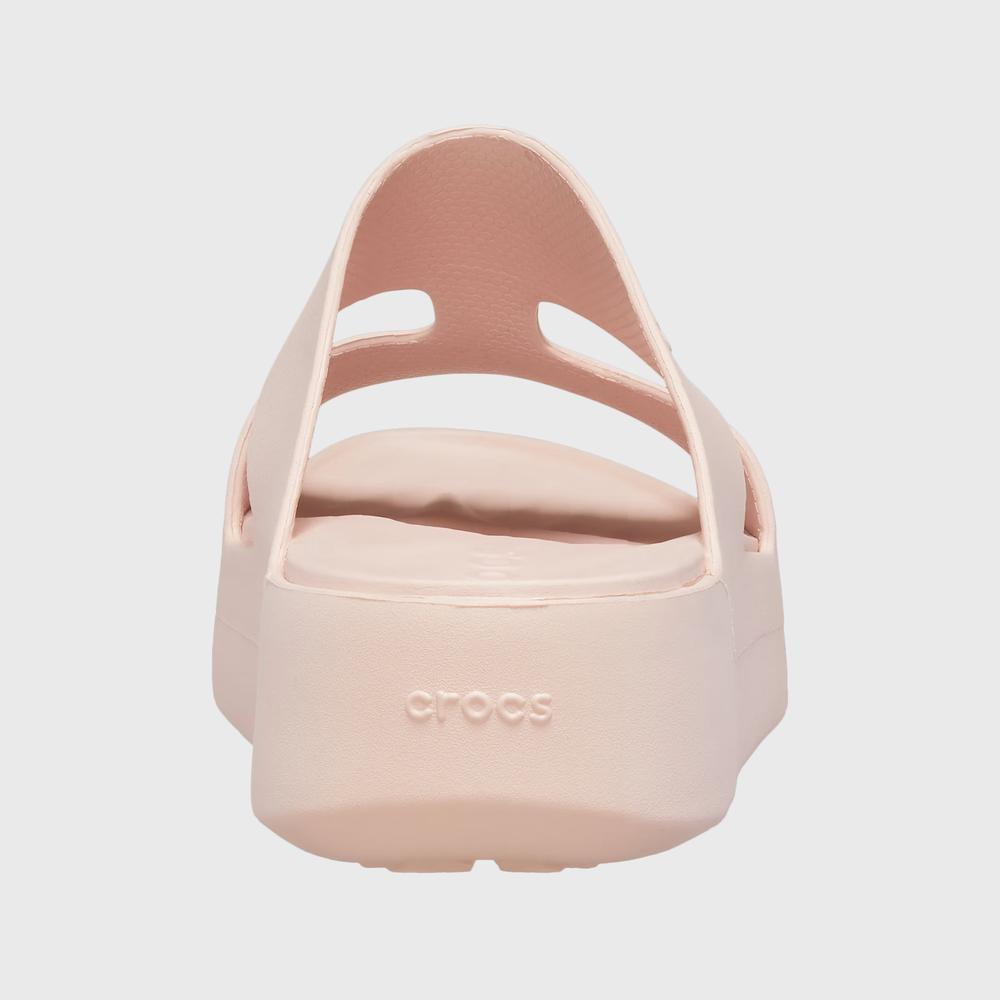 Žabky Crocs Getaway Platform H-Strap 209409-6UR - růžové