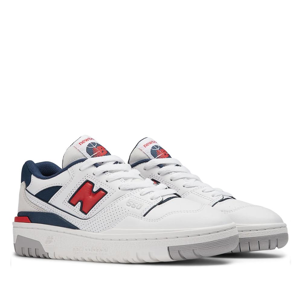Boty New Balance PSB550ED - bílé