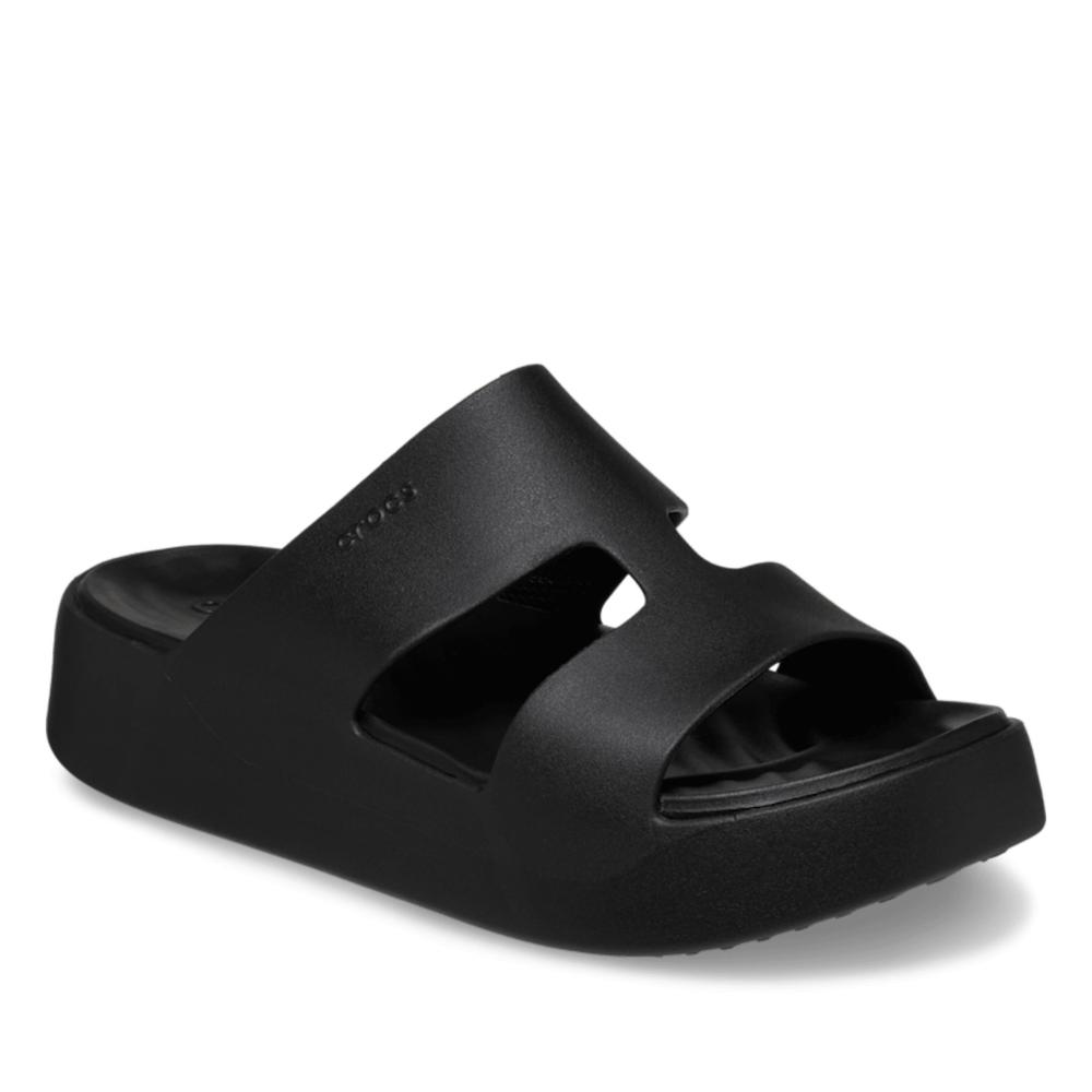 Žabky Crocs Getaway Platform H-Strap 209409-001 - černé