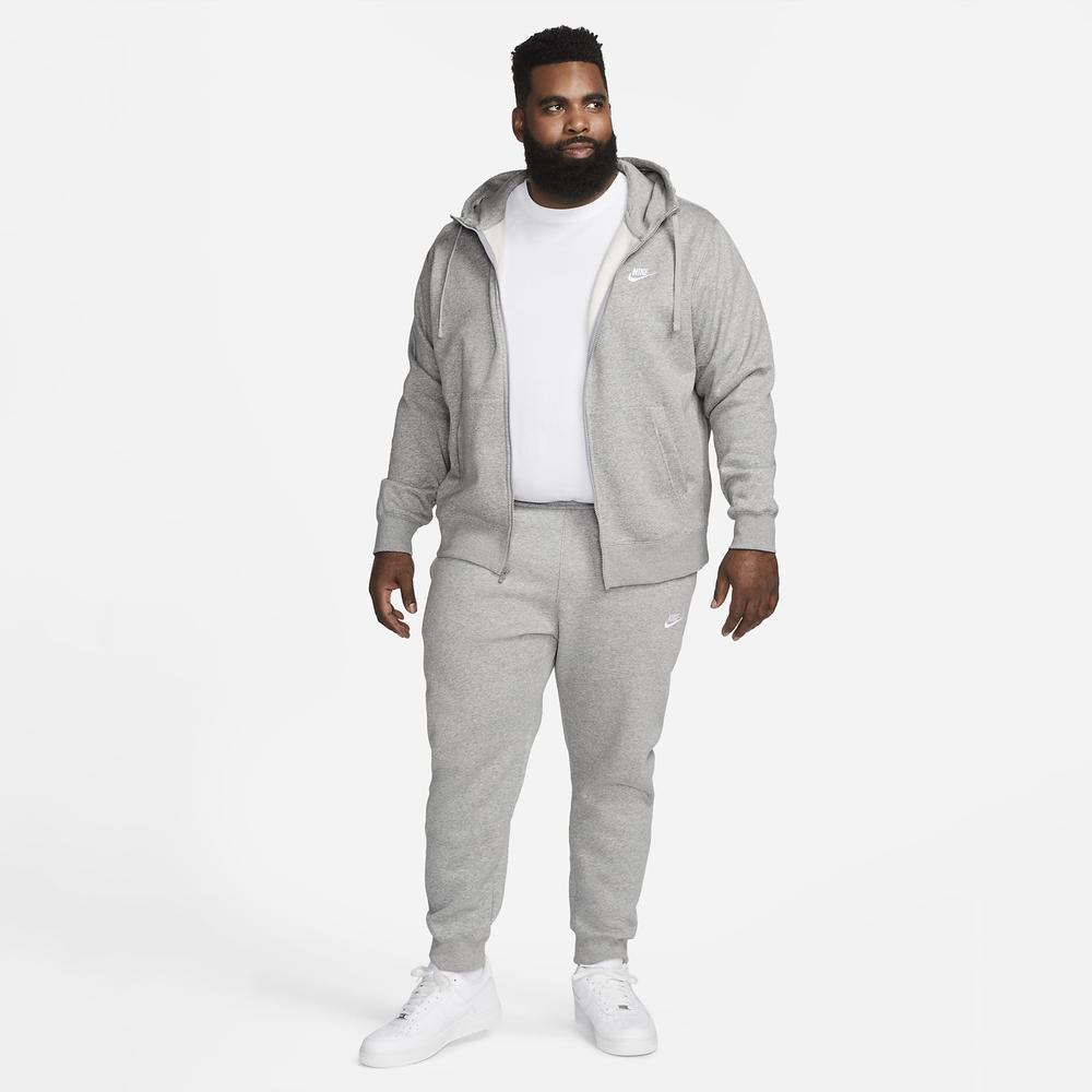 Mikina Nike Nsw Club Hoodie Fz BV2645-063 - šedivé