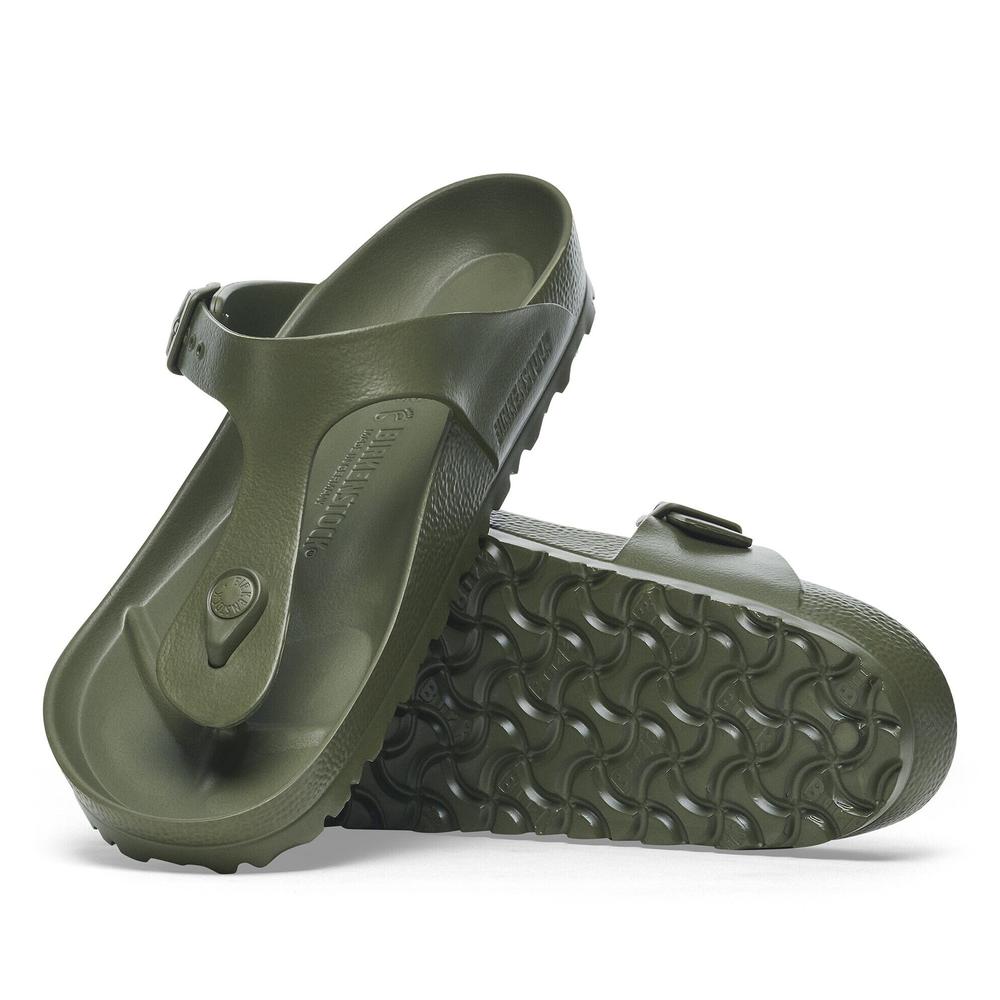 Unisex Žabky Birkenstock Gizeh 1019143 - zelené