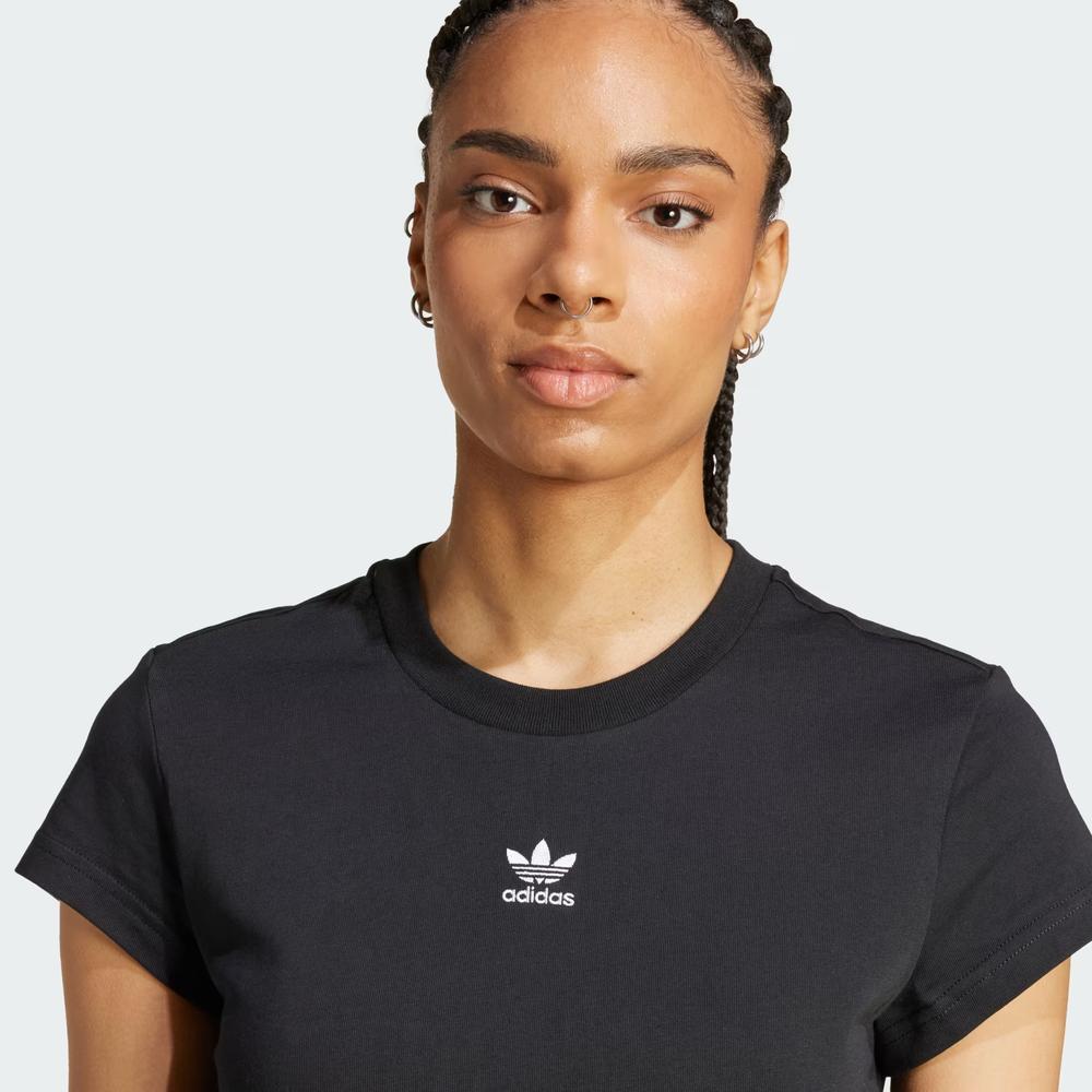 Tričko adidas Essentials Slim IW5707 - černé