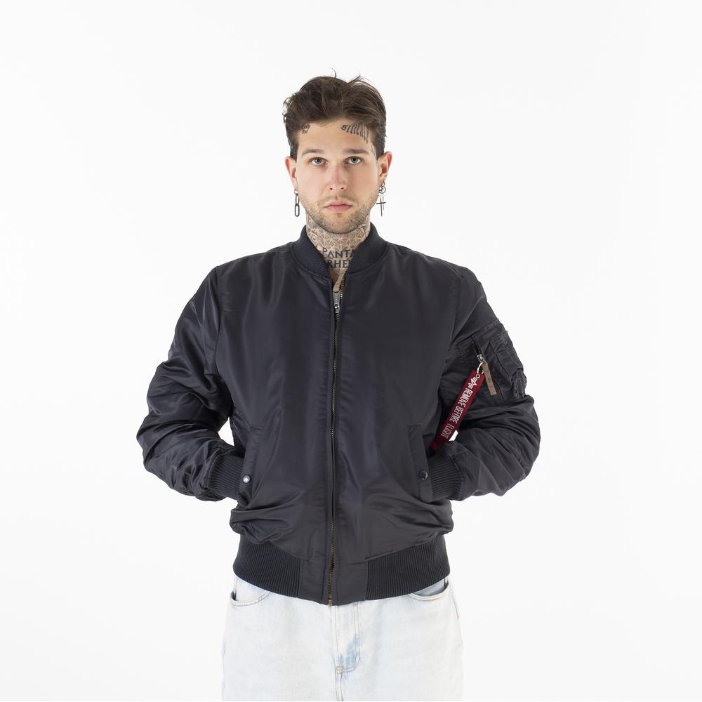 Bunda Alpha industries MA-1 VF 59 Long 168100466 - šedivé