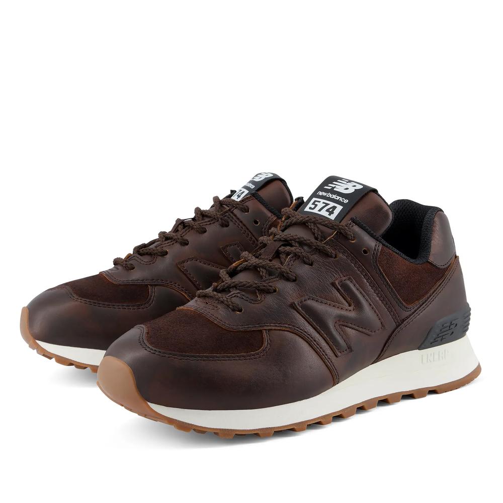 Dámské boty New Balance W574HM - hnědé