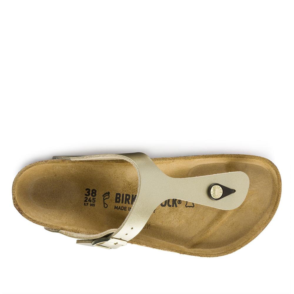 Žabky Birkenstock Gizeh 1016109 - žlaté