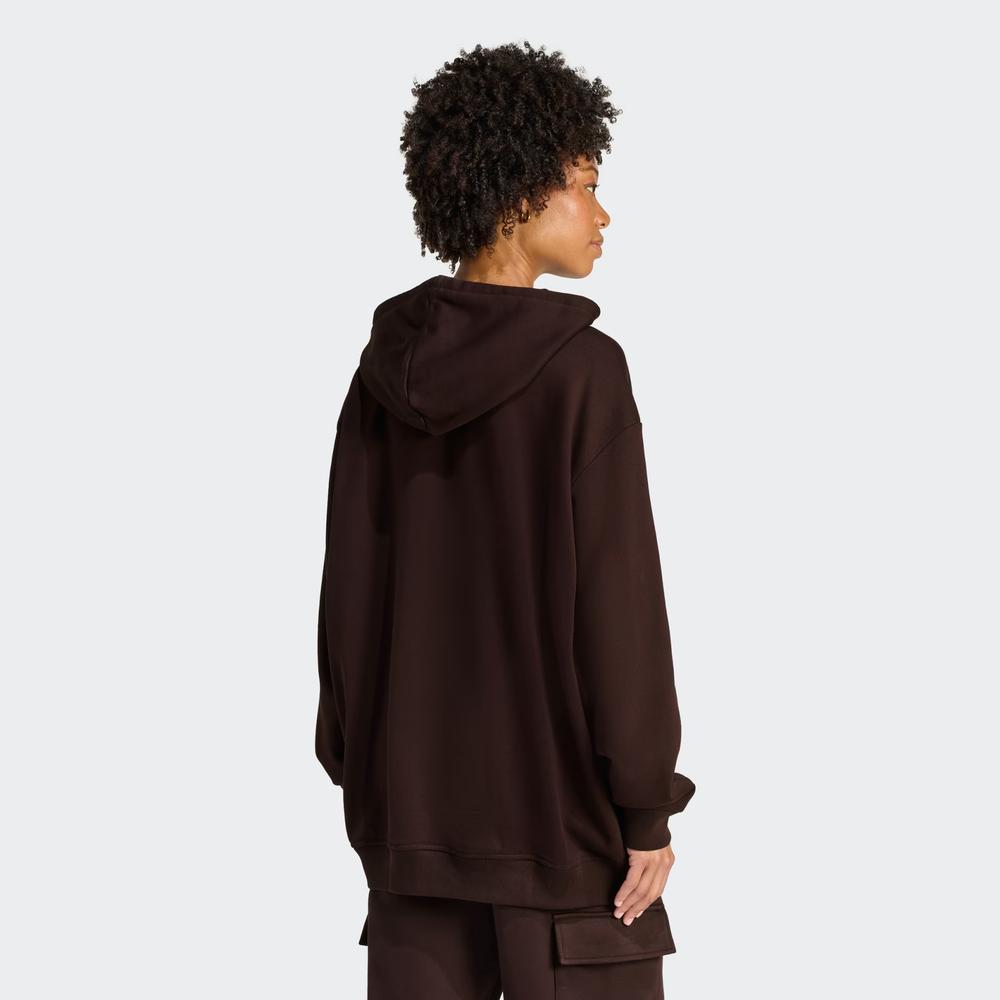 Dámská mikina adidas Originals Essentials Loose French Terry KC9145 - hnědé