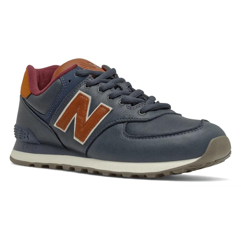 Boty pánské New Balance ML574OMC - tmavě modrě