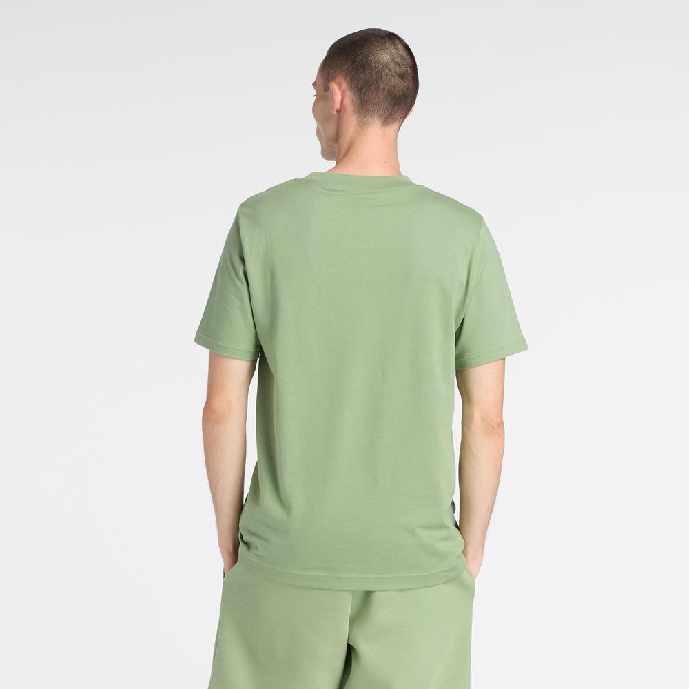 Pánské tričko New Balance MT43906AAR - zelené