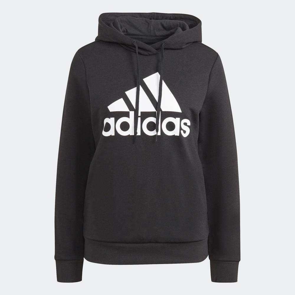 Mikina adidas Loungewear Essentials Logo Fleece Hoodie GL0653 - černé