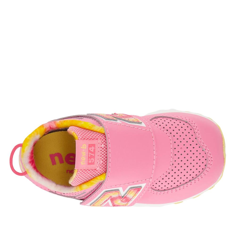 Boty dětské New Balance NW574KP - růžové