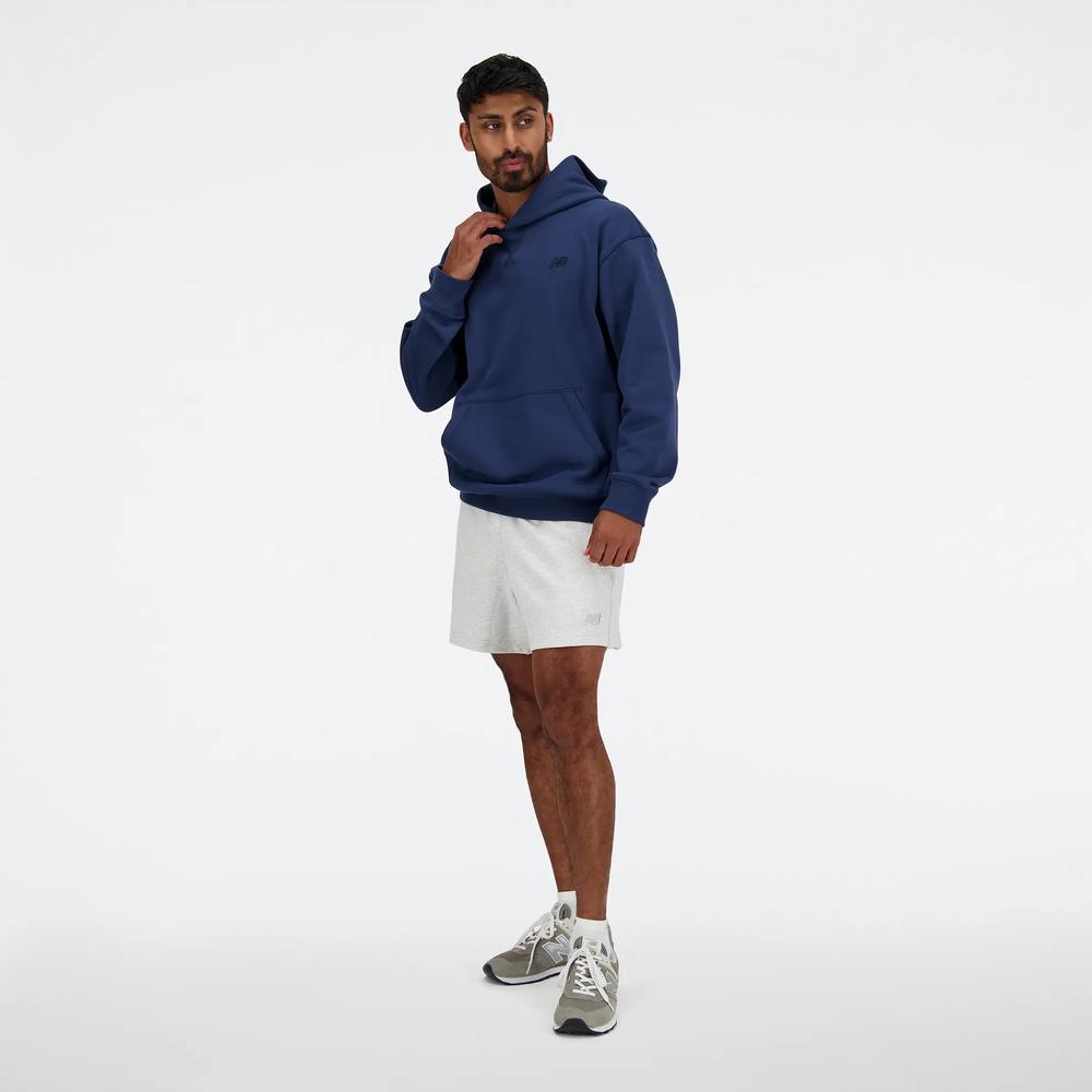 Mikina New Balance MT41534NNY - tmavě modrě