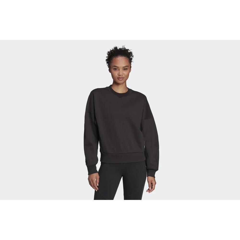 Mikina adidas Sportswear Studio Lounge Fleece HE0424 - černé