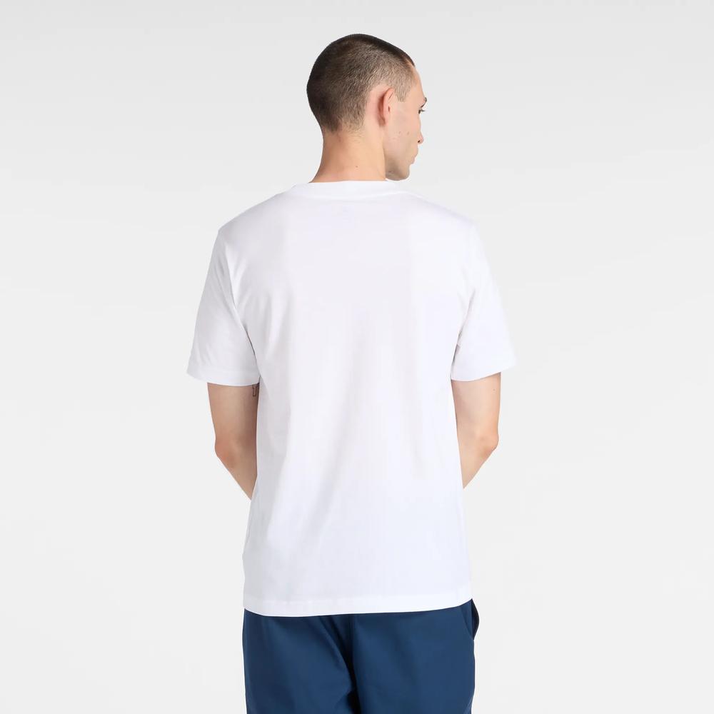 Pánské tričko New Balance MT61T2QHWT - bílé