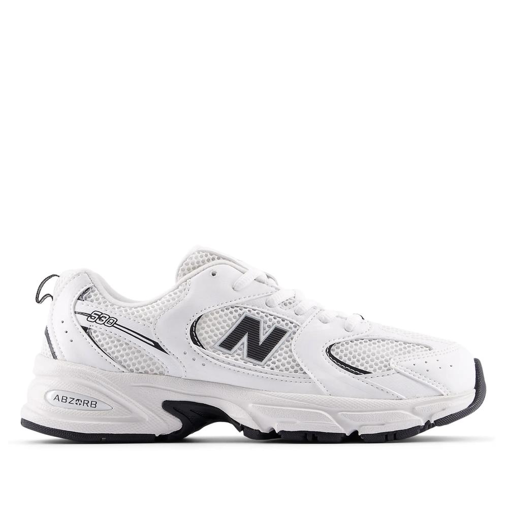 Dětské boty New Balance GR530CF - bílé