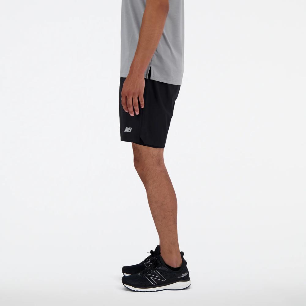 Pánské šortky New Balance MS41288BK - černé