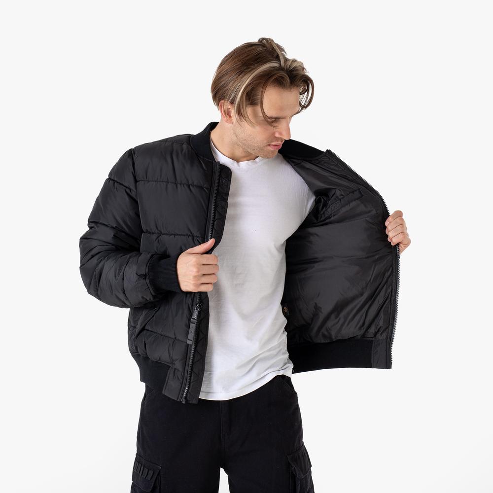 Bunda Alpha Industries MA-1 Puffer Bomber 13811603- černé