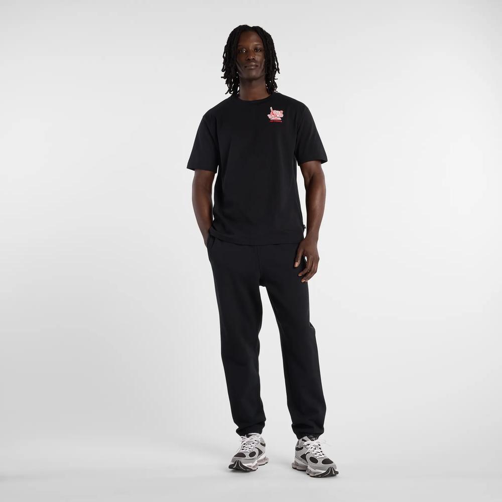 Pánské tričko New Balance MT61H51DBK - černé