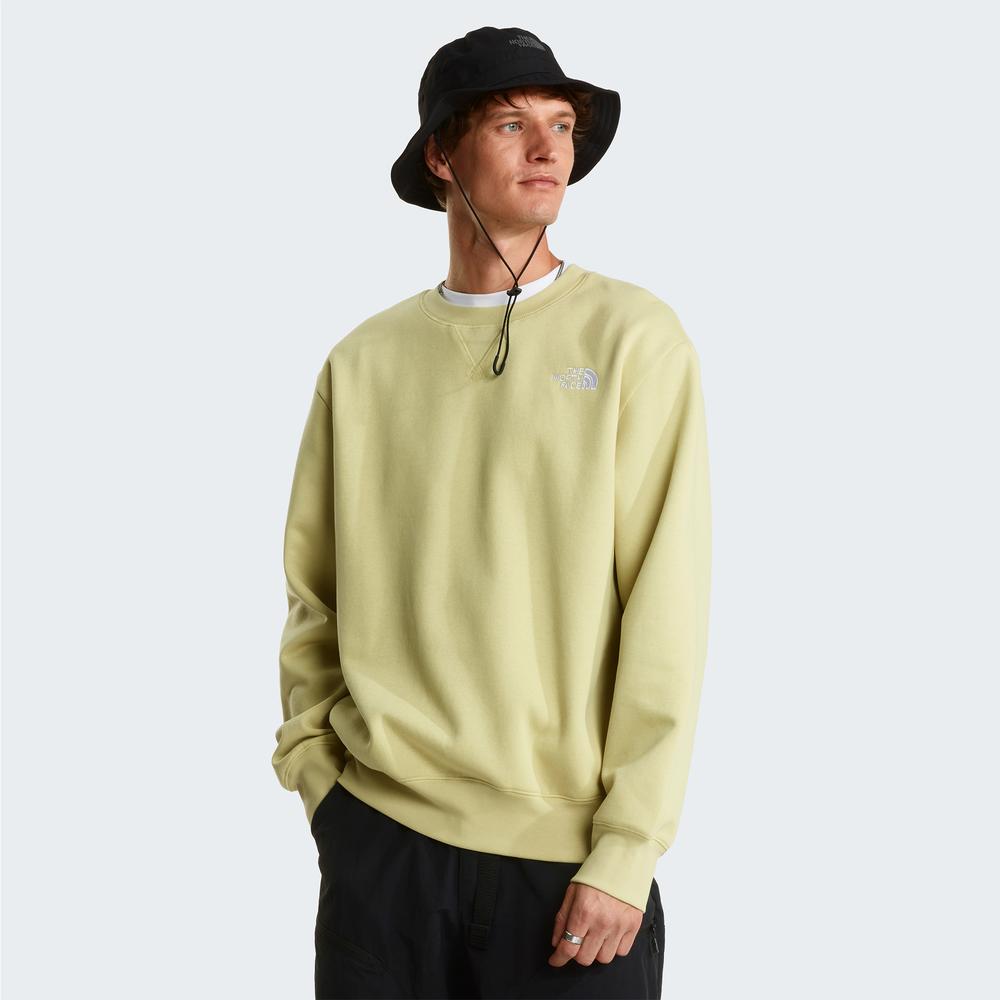 Pánská mikinaThe North Face Essential Relaxed Crew 0A89ETG731 - žluté
