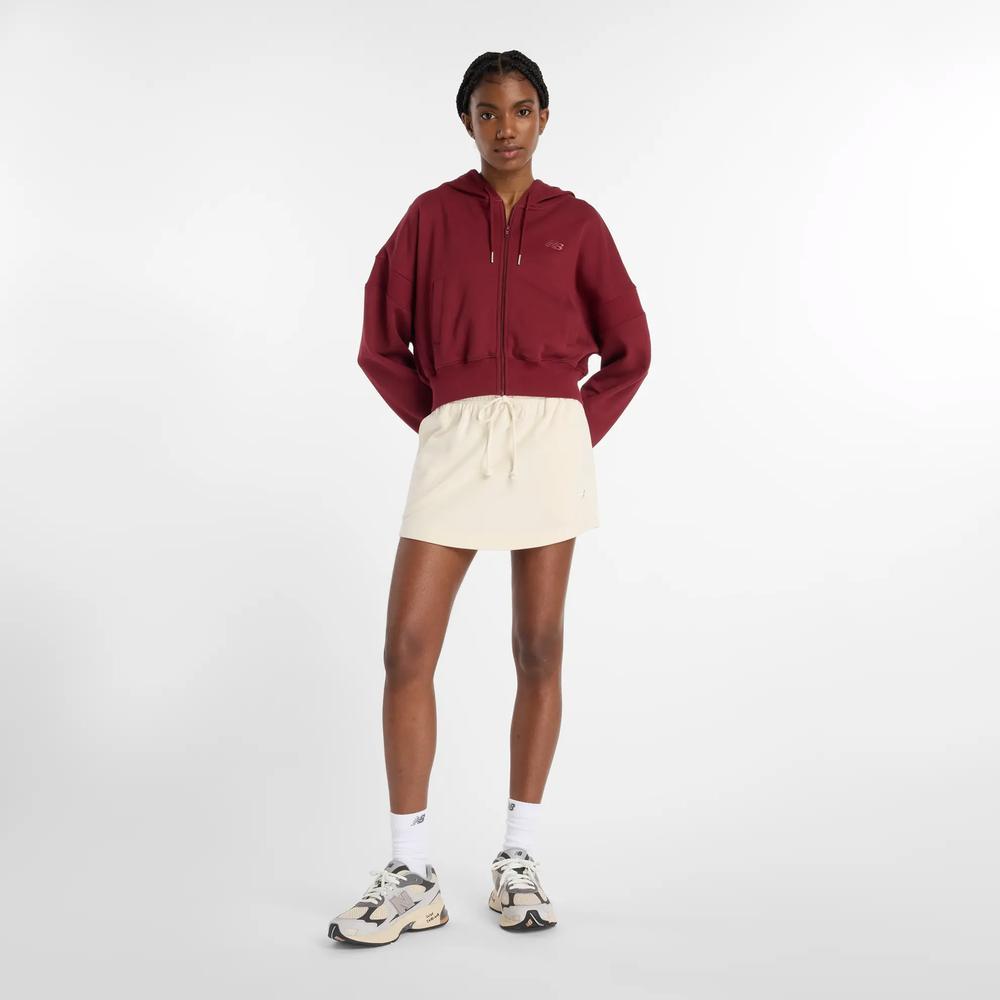 Dámská mikina New Balance WJ51506MHB - bordové