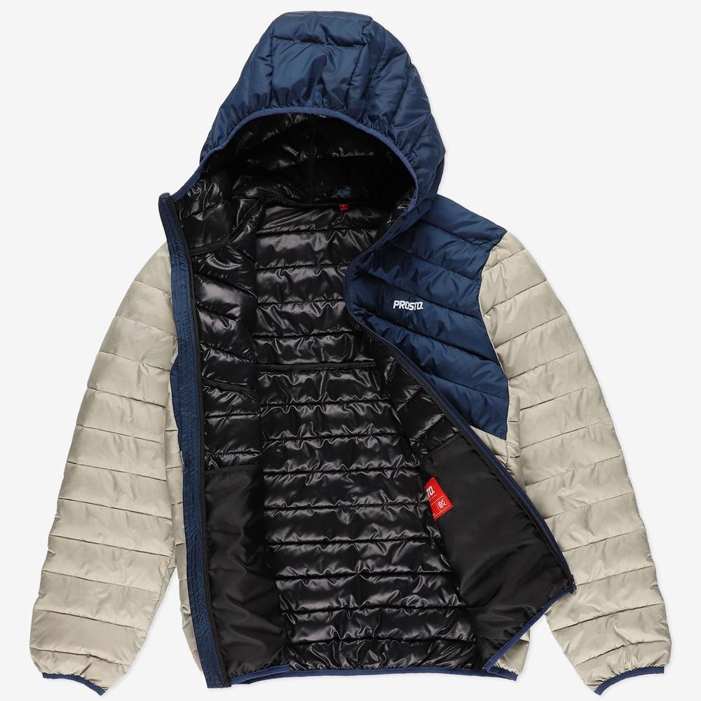 Bunda Prosto Klasyk Ultralight KL222MOUT1075 - tmavě modrě