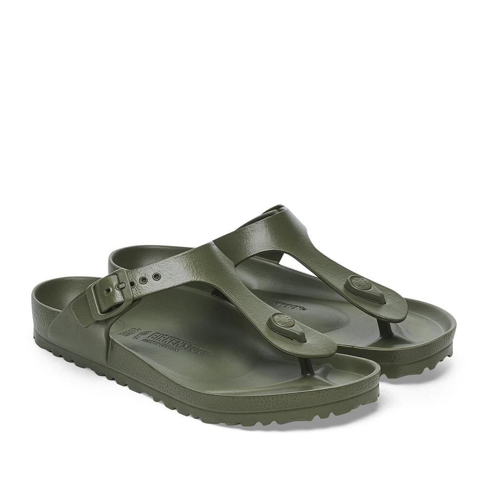 Unisex Žabky Birkenstock Gizeh 1019143 - zelené