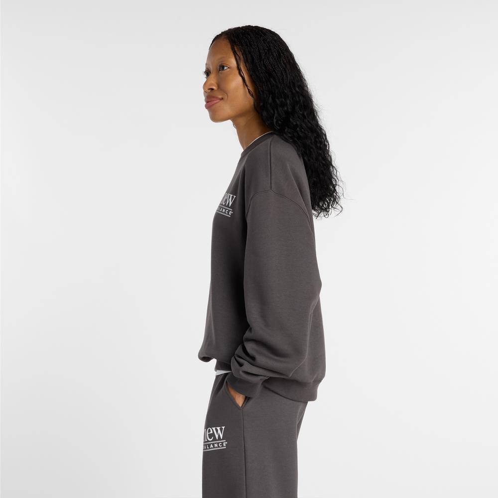 Dámská mikina New Balance WT61A3XYABR - šedivé