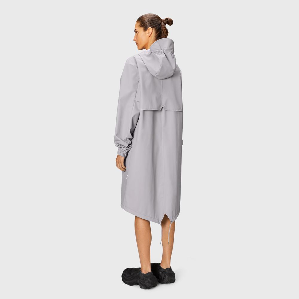 Bunda Rains Fishtail Parka W3 18140-11 - šedivé