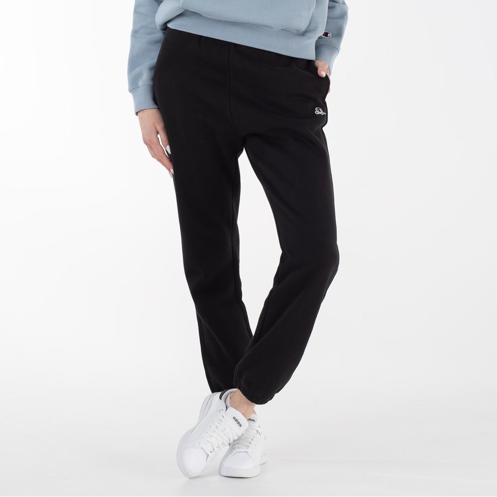 Kalhoty Champion C Logo Embroidery Fleece 115487-KK001 - černé