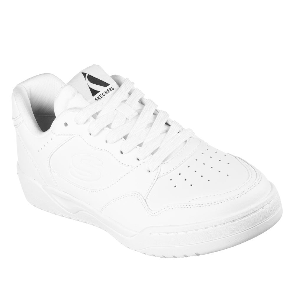 Boty Skechers Koopa Court Volley Low Varsity 183240WHT - bílé