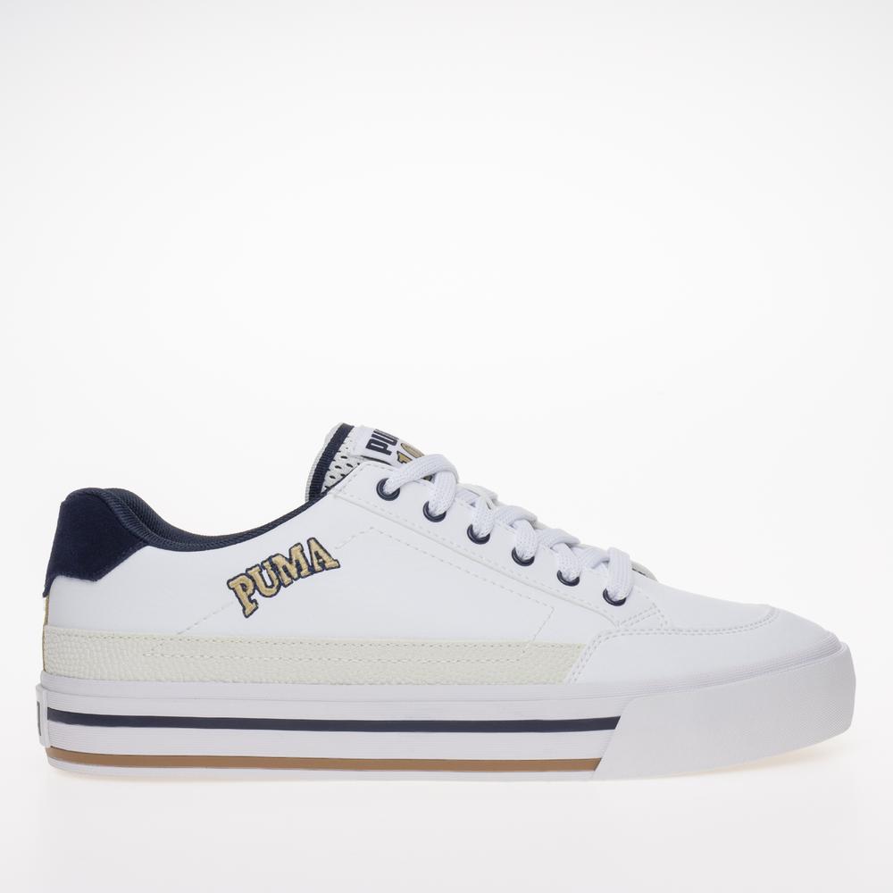 Boty Puma Court Classic Vulc Retro Club 39508901 - bílé