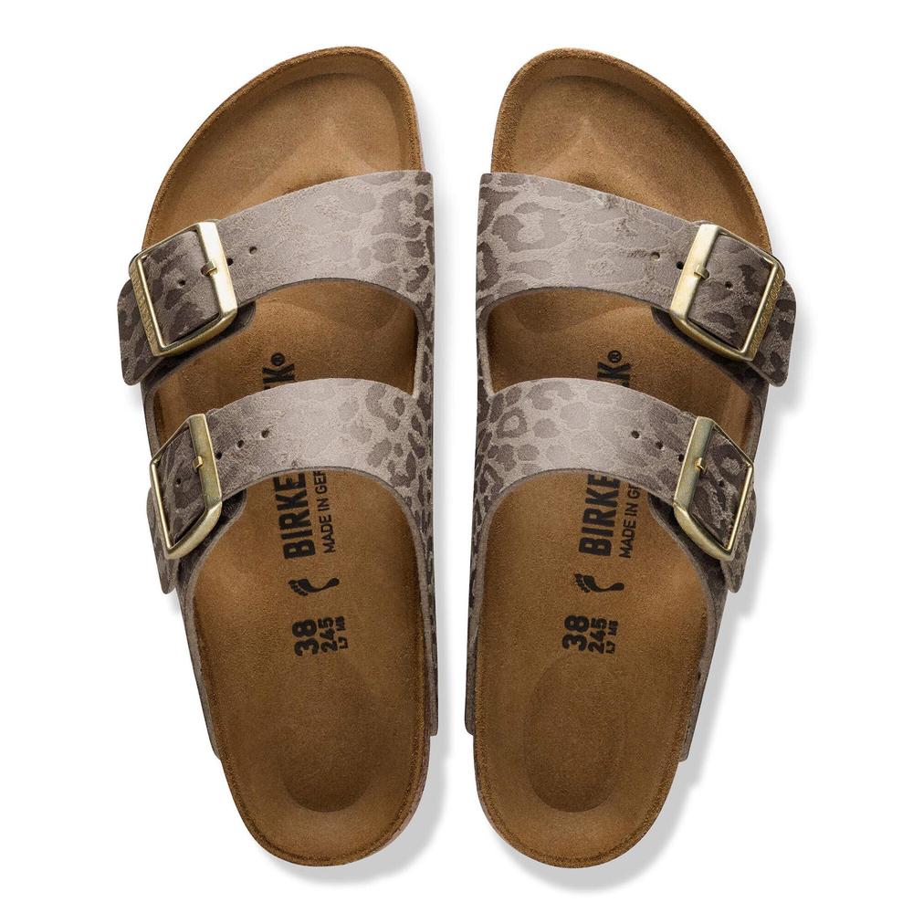 Žabky dámské Birkenstock Arizona Vegan 1031941 - šedivé