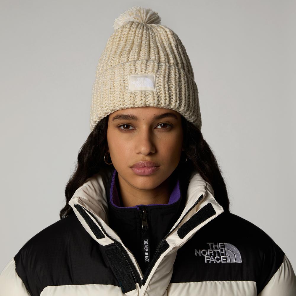 Čepice dámské The North Face Cosy Chunky Cabin 0A887W86I1 - bílé