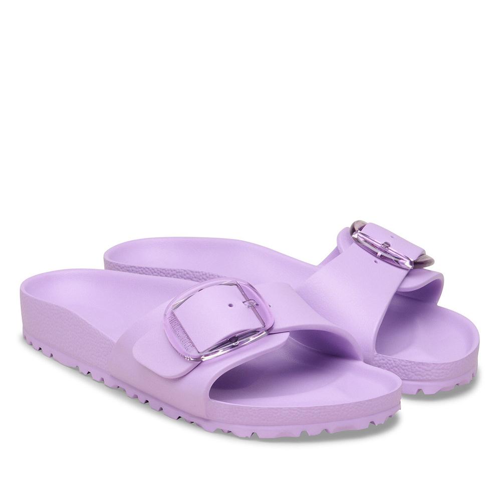 Žabky dámské Birkenstock Madrid Big Buckle 1031257 - fialové