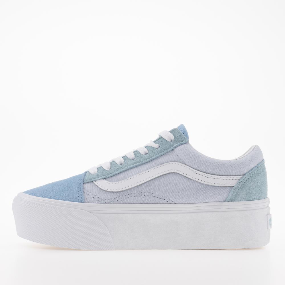 Boty Vans Color Block Old Skool Stackform VN0009PZBLU1 - modré