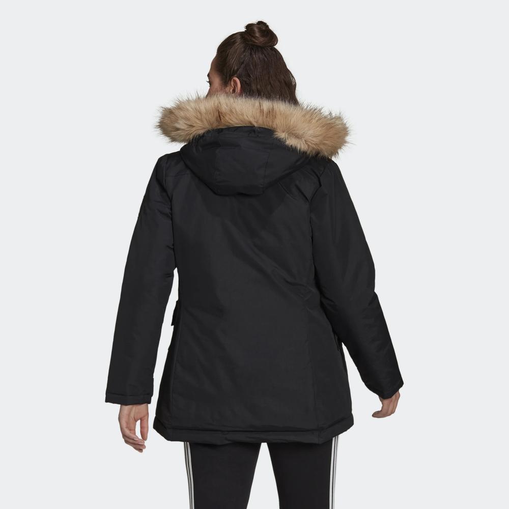 Bunda adidas Utilitas Hooded Hooded Parka GT1707 - černé