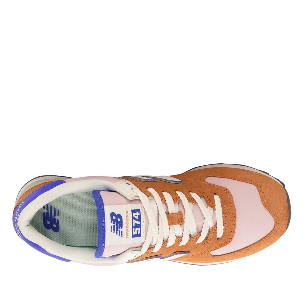 Boty New Balance WL574QB – hnědý