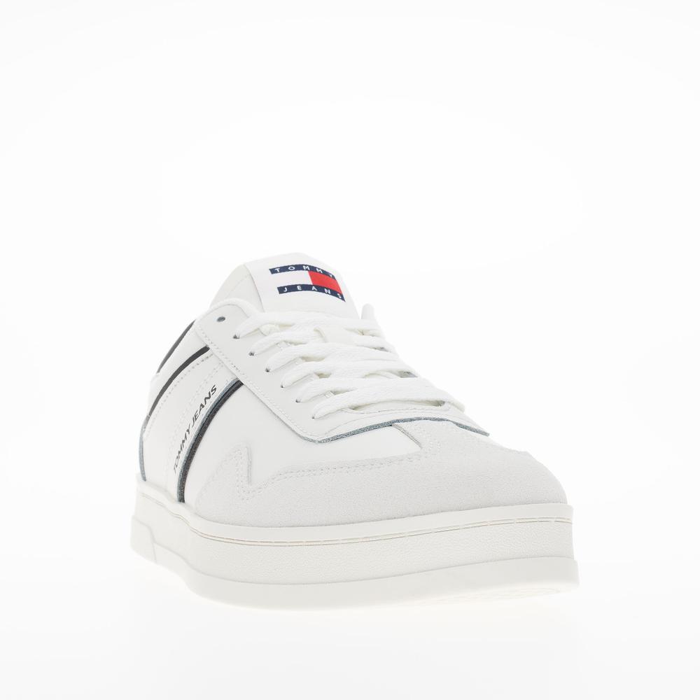 Boty Tommy Jeans The Greenwich EM0EM01571-TCR - bílé