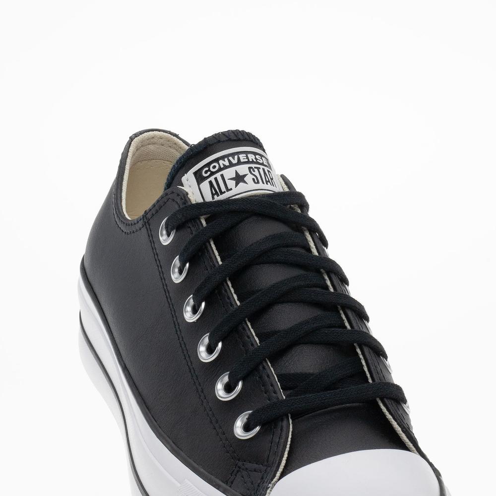 Boty Converse Chuck Taylor All Star Lift Platform Leather 561681C - černé